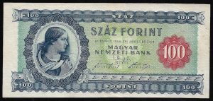 100 forint 1946 AUNC